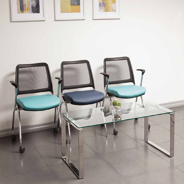 میز جلو مبلی اداری فلزی