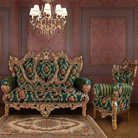 مبل سلطنتی ساده