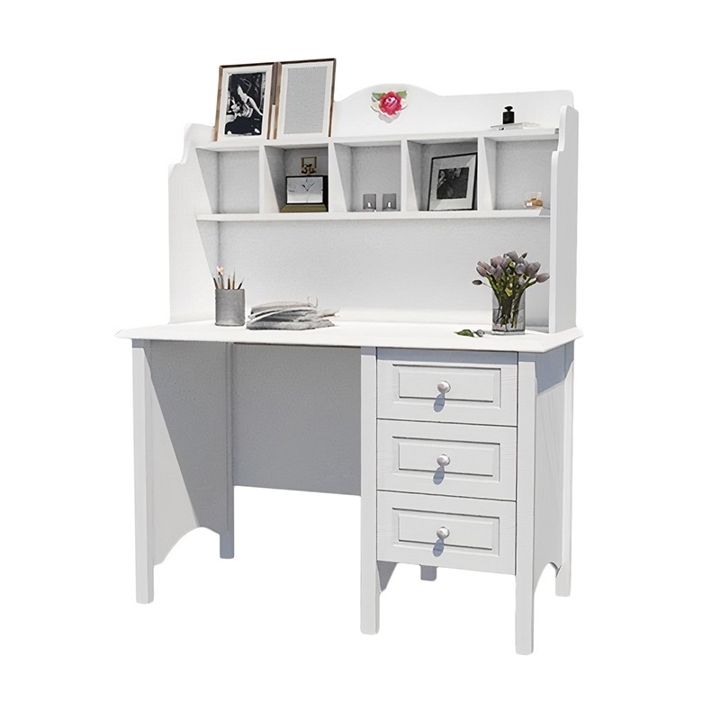 انتخاب و خرید میز تحریر سفید رنگ و دارای سه کشو