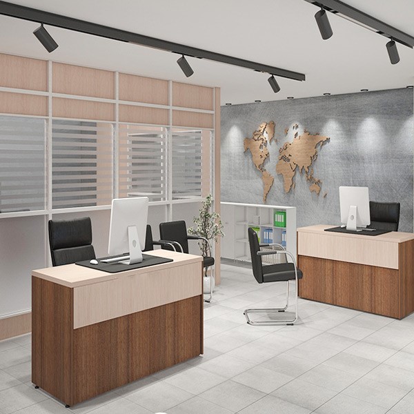 دو میز قهوه و دو صندلی مشکی