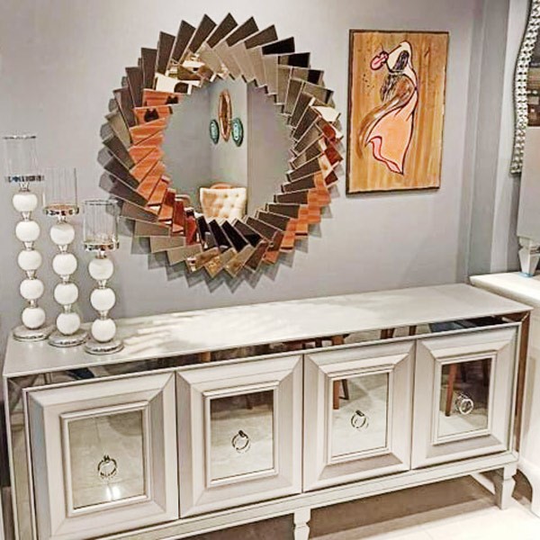 آیینه و کنسول مدل سلطنتی