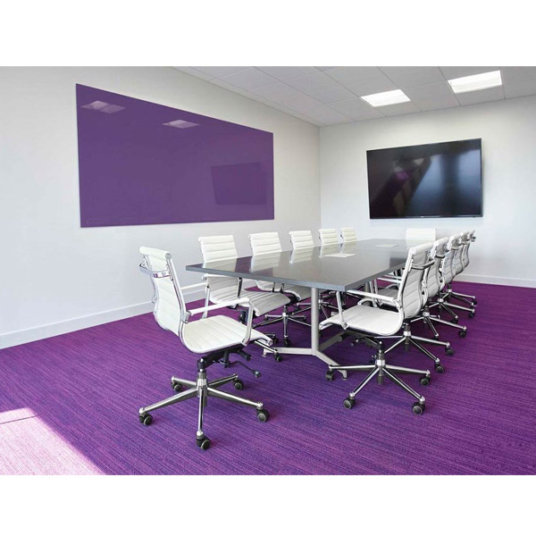 تخته وایت برد بنفش و مشکی- میز و صندلی سفید-