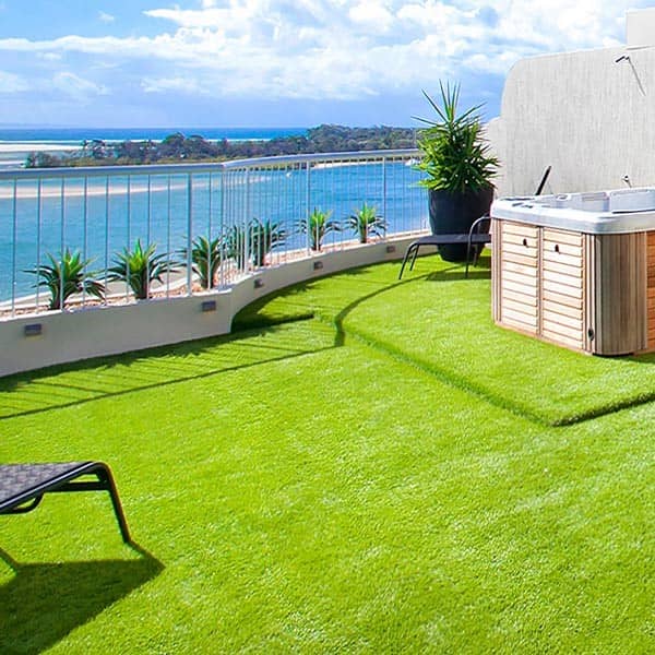 چمن مصنوعی-دریا-گل