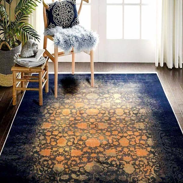 فرش سورمه ای