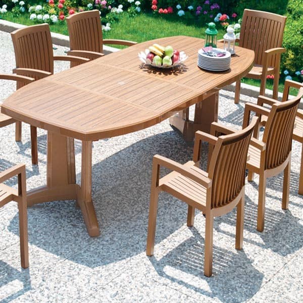 میز و صندلی چوبی