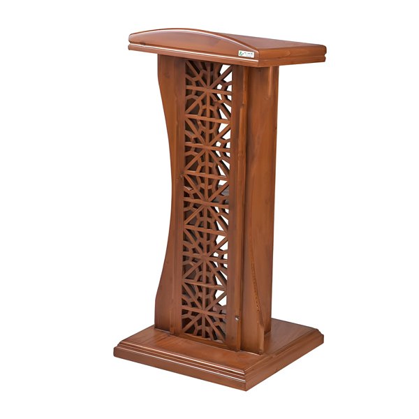 میز تریبون چوبی