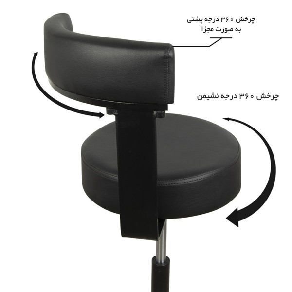 ویژگی صندلی دندانپزشکی مشکی