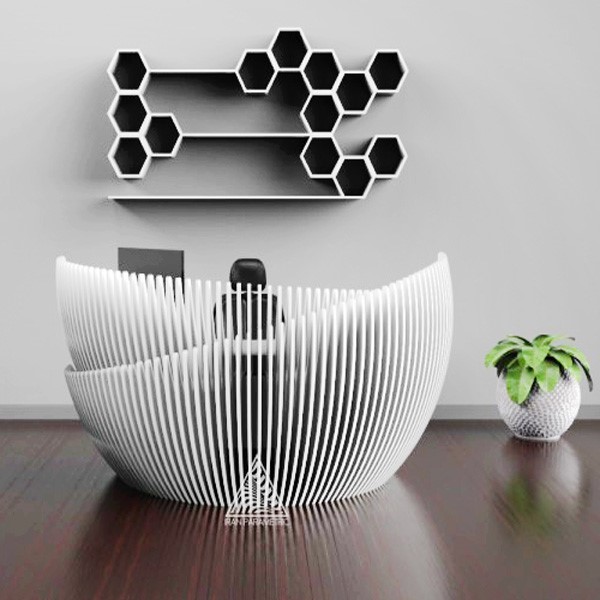 میز کانتر- صندلی- گلدان