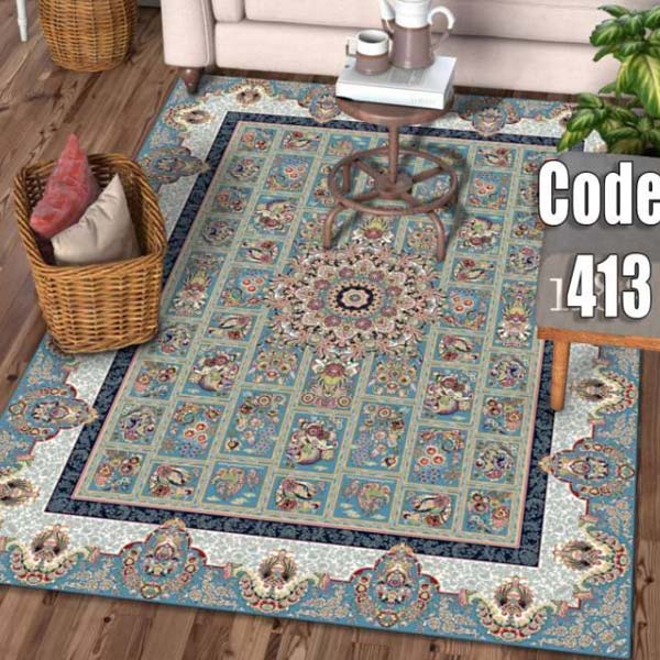 کاور فرش نگین ترمه مدل 413