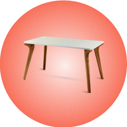 آیکون-دسته-بندی-میز-آشپزخانه- چوبی مستطیل