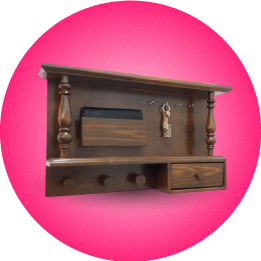 آیکون دسته بندی جالباسی چوبی دیواری