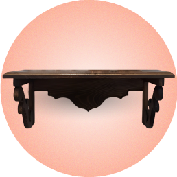 آیکون-دسته-بندی-تزئینات-دیواری-شلف و قفسه چوبی