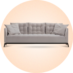 آیکون-دسته-بندی--مبلمان-اداری-سه-نفره طوسی همراه کوسن