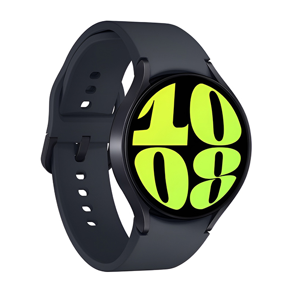 ساعت هوشمند سامسونگ مدل Galaxy Watch6 44mm-R940 رنگ مشکی با پسزمینه سبز