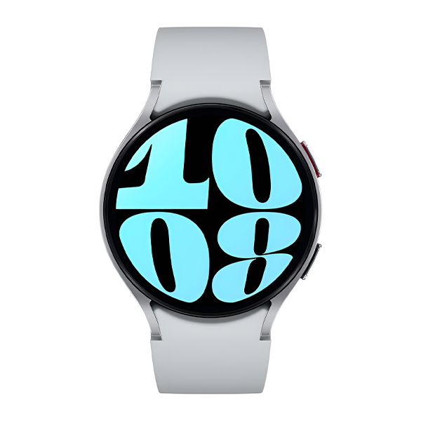 ساعت هوشمند سامسونگ مدل Galaxy Watch6 44mm-R940 رنک نقرهای از نمای نزدیک