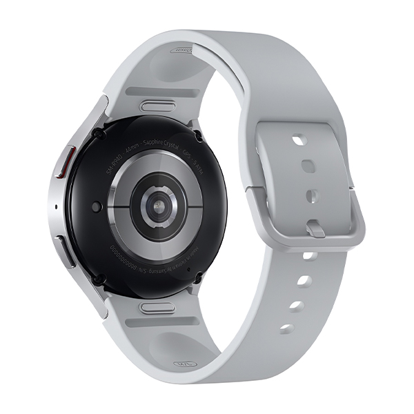 ساعت هوشمند سامسونگ مدل Galaxy Watch6 44mm-R940 رنگ نقرهای از پشت