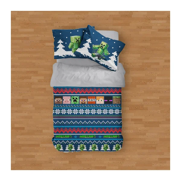 ست خواب دستیکور مدل VM3-217MINECRAFT15