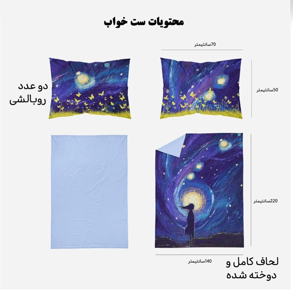 ست اتاق کودک دستیکور مدل VM4-181