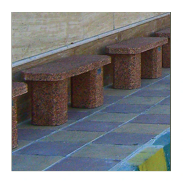 نیمکت دورا با پایه هشت وجهی مدل B121