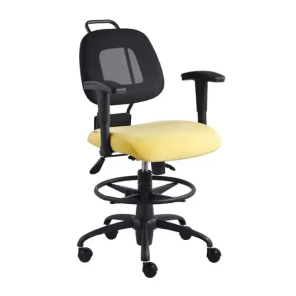 صندلی چرخ دار با قابلیت تنظیم ارتفاع