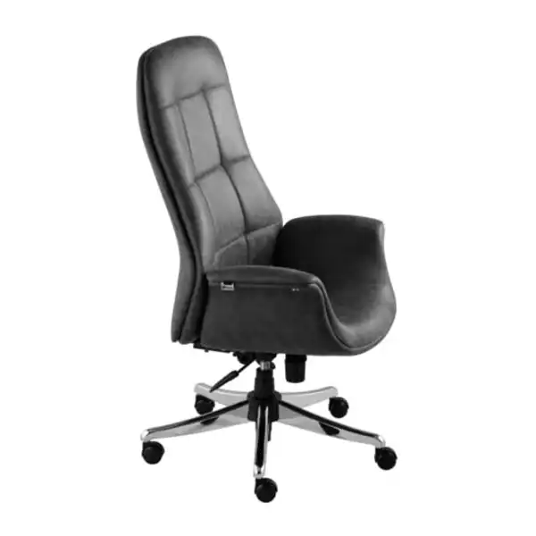 صندلی مدیریتی چرخ دار از نما بغل