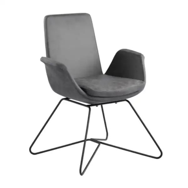 صندلی انتظار تک نفره با پایه ثابت