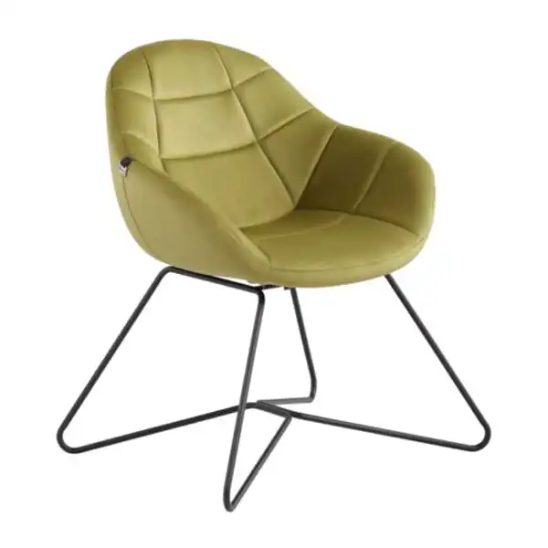 صندلی انتظار تک نفره با پایه ثابت