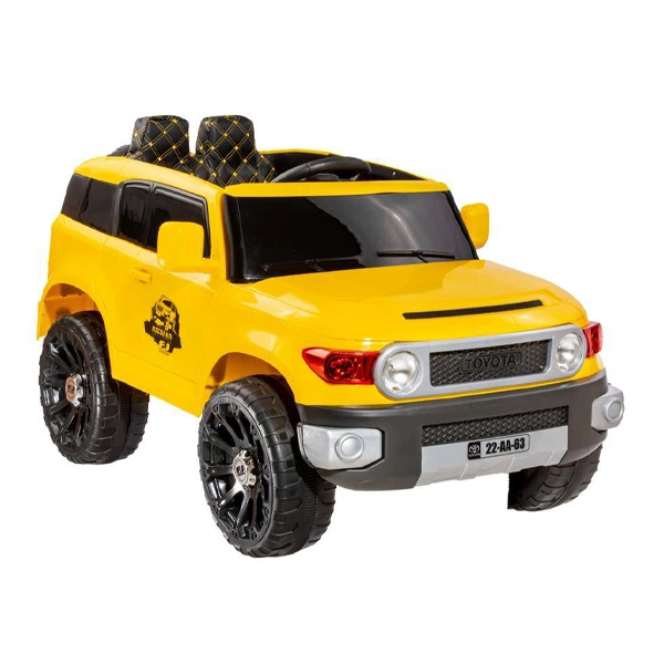 ماشین شارژی سپیده تویز مدل تویوتا FJ CRUISER زرد