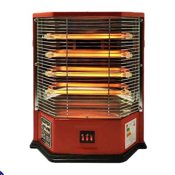 بخاری برقی ۴ شعله گرماگستر مهر فن دار