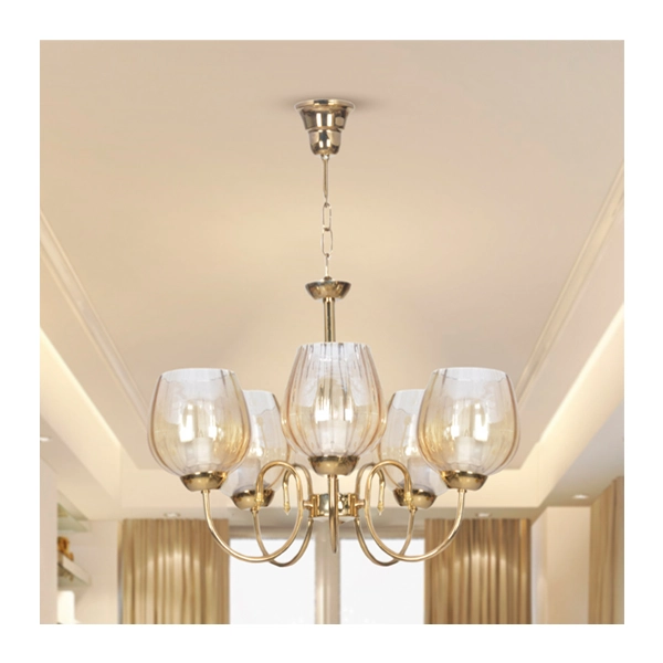 لوستر 5 شعله چشمه نور کد A8175G