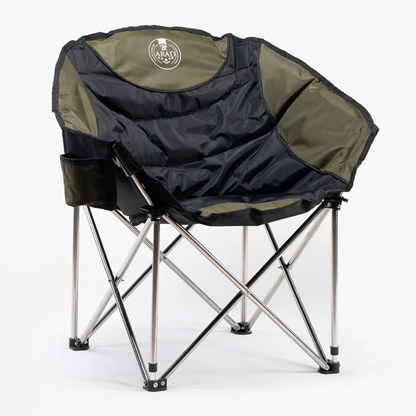 صندلی تاشو آراد مدل کینگ کمپ فلزی (سایز بزرگ)