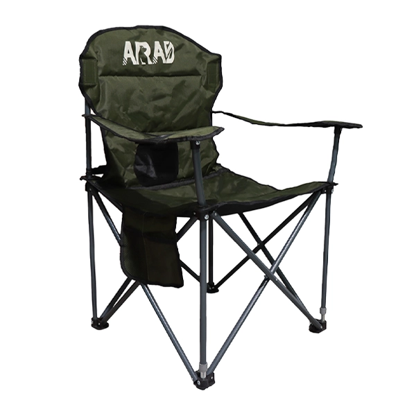 صندلی تاشو جالیوان دار فلزی مدل آراد A-108B