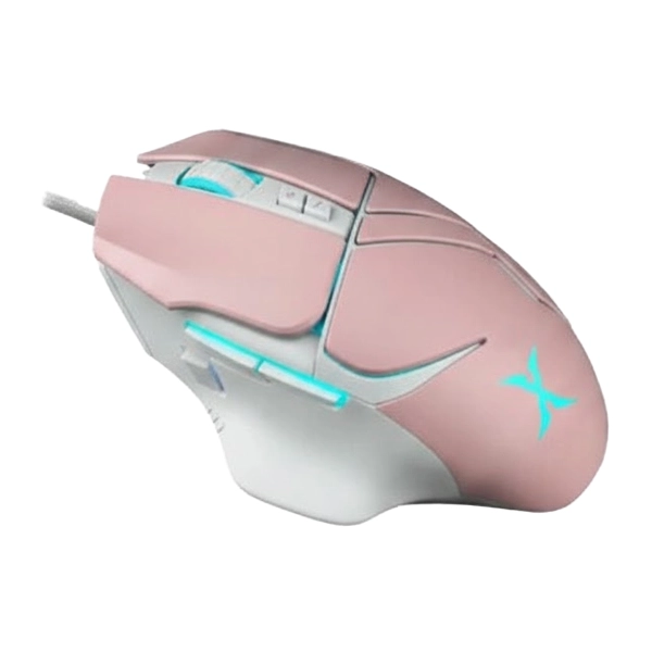 ماوس گیمینگ فاکس ایکس ری با طراحی ارگونومیک رنگ صورتی