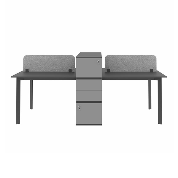 میز کار گروهی چهار نفره با باکس نیلپر مدل ODG551D