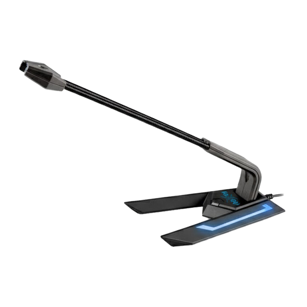 میکروفون گیمینگ فاکس ایکس ری با نورپردازی آبی و وضوح بالا