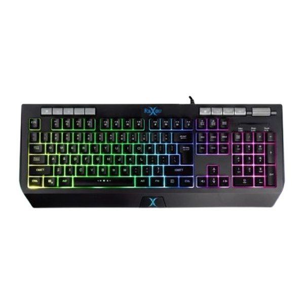 کیبورد گیمینگ فاکس ایکس ری با شیار نگهدارنده گوشی و نورپردازی